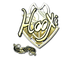 Adesivo | HooXi (Dourado) | Paris 2023