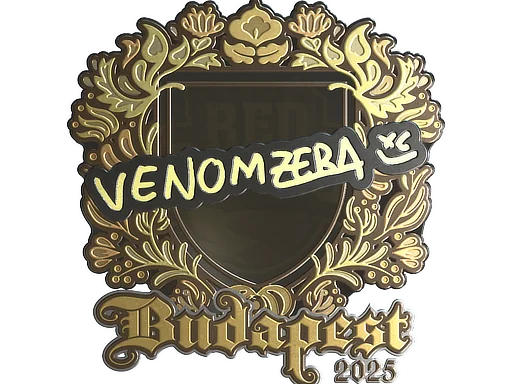 印花 | venomzera（金色）| 2025年布达佩斯锦标赛
