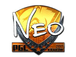 Klistermärke | NEO (Foil) | Krakow 2017