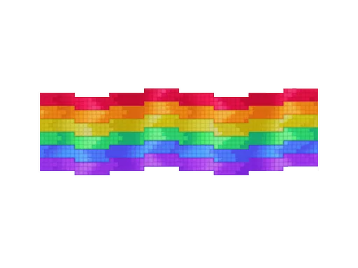 Aufkleber | Regenbogenroute (Holo)