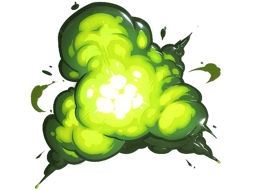 Aufkleber | Bombenknall (Glitzer)
