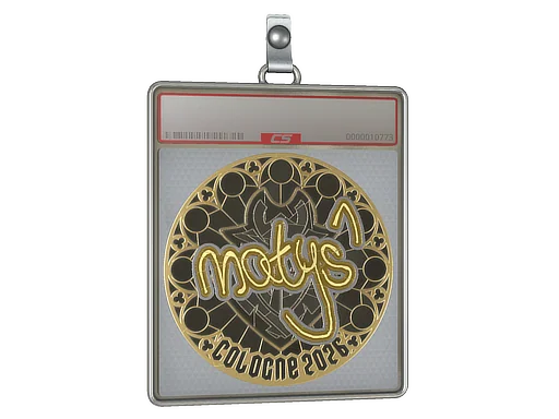 Klistermärkesfodral | MATYS (guld) | Cologne 2026
