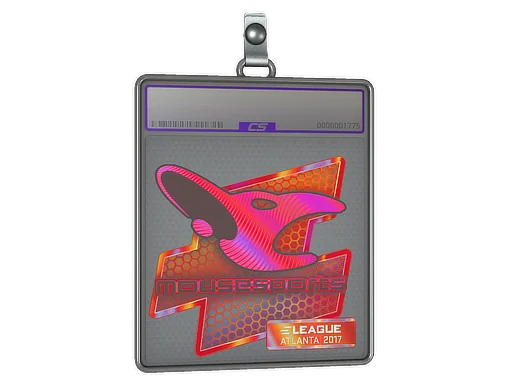 Placa de pegatinas | mousesports (holográfica) | Atlanta 2017