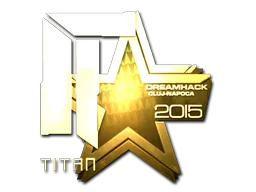 印花 | Titan（金色）| 2015年卢日-纳波卡锦标赛