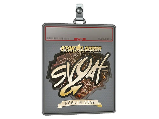 Aufkleberhülle | svyat (Gold) | Berlin 2019