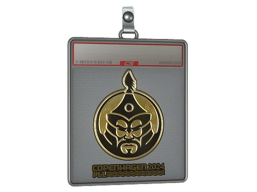 Aufkleberhülle | The MongolZ (Gold) | Kopenhagen 2024