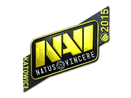 Naklejka | Natus Vincere (foliowana) | Katowice 2015
