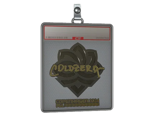 Aufkleberhülle | coldzera (Gold) | Kopenhagen 2024