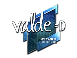 Klistermärke | v4lde (Foil) | Boston 2018