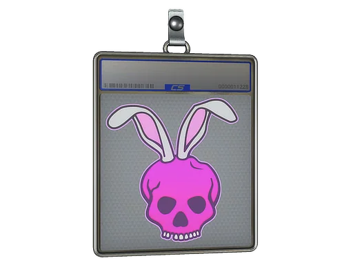 Sticker Slab | Skull Bunny