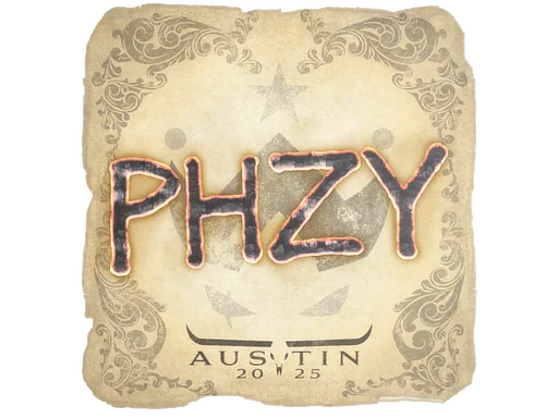 Aufkleber | phzy | Austin 2025