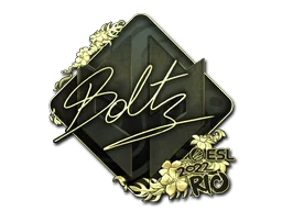印花 | boltz（金色）| 2022年里约热内卢锦标赛