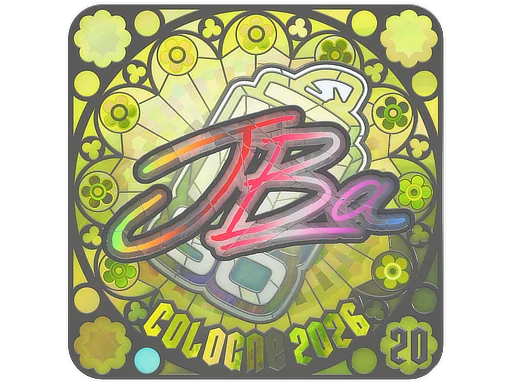 Naklejka | JBa (holograficzna, rankingowa) | Kolonia 2026