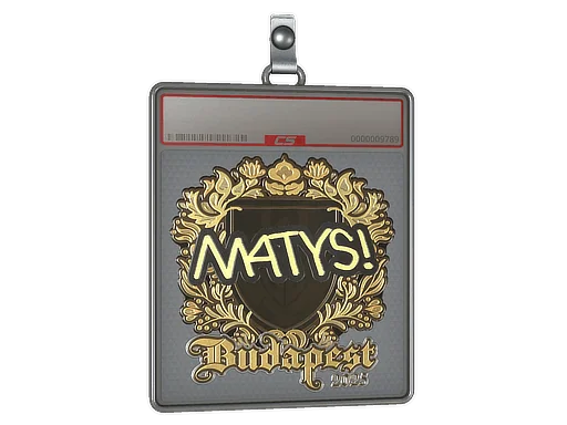 Sticker Slab | MATYS (Gold) | Budapest 2025