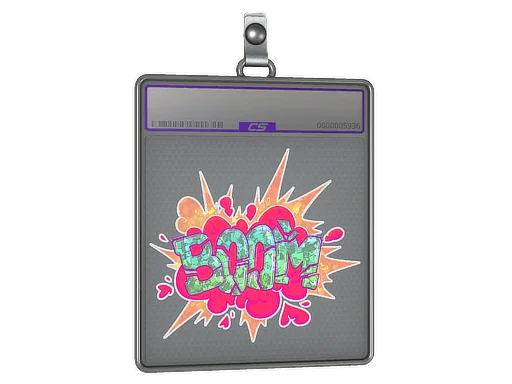 Sticker Slab | Go Boom (Glitter)