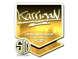 Sticker | karrigan (Gold) | Cluj-Napoca 2015