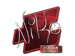 Pegatina | NiKo | Atlanta 2017