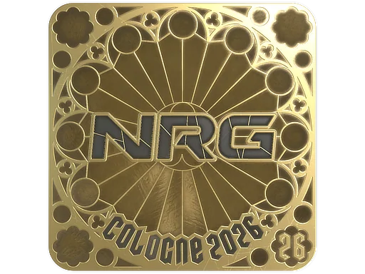 印花 | NRG (金色，排名) | 2026年科隆锦标赛