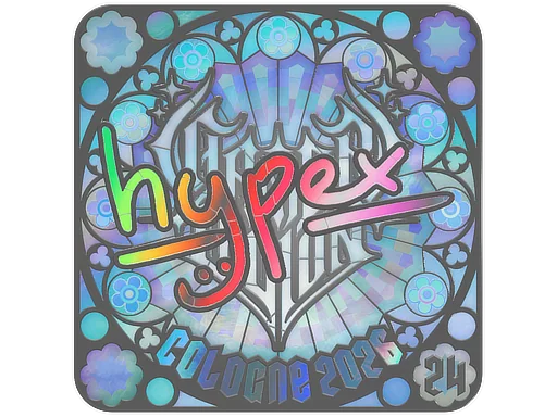 印花 | hypex (全息，排名) | 2026年科隆锦标赛