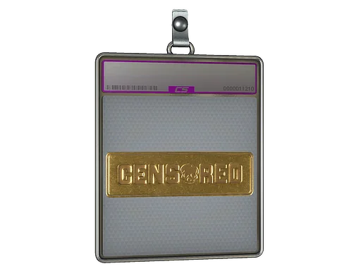 Sticker Slab | Censored (Foil)