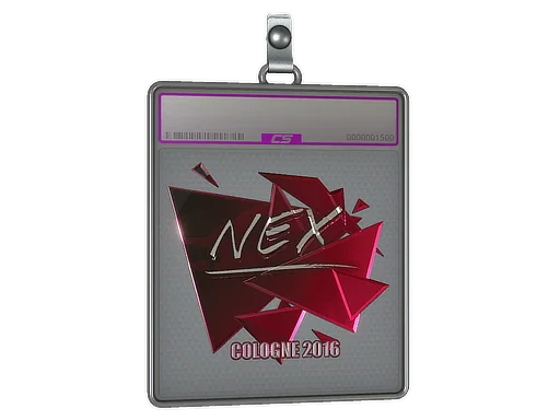 Klistermärkesfodral | nex (Foil) | Cologne 2016
