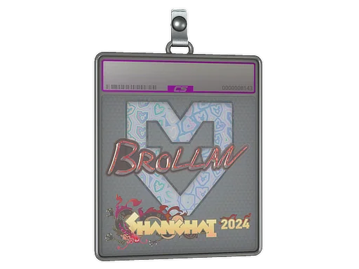 Placa de pegatinas | Brollan (holográfica) | Shanghái 2024