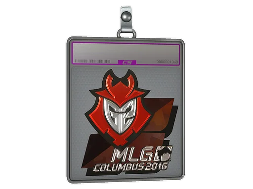 Placa de Adesivo | G2 Esports (Brilhante) | MLG Columbus 2016