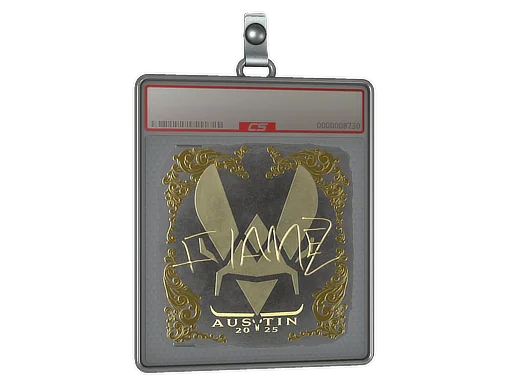 Aufkleberhülle | flameZ (Gold) | Austin 2025