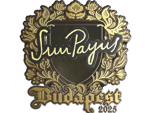 Adesivo | SunPayus (Dourado) | Budapeste 2025