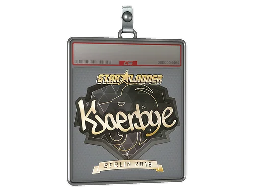 Aufkleberhülle | Kjaerbye (Gold) | Berlin 2019