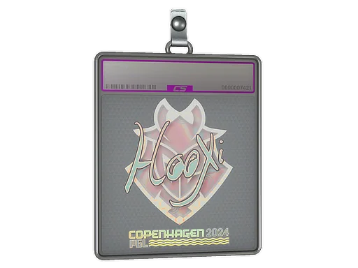 Placa de Adesivo | HooXi (Holográfico) | Copenhague 2024
