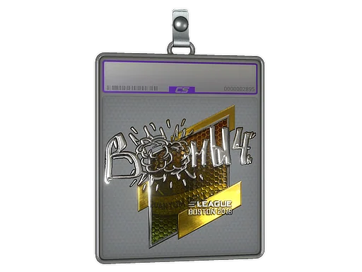 Placa de Adesivo | Boombl4 (Brilhante) | Boston 2018