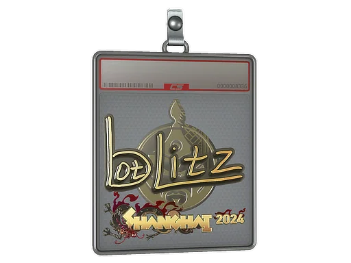 Aufkleberhülle | bLitz (Gold) | Shanghai 2024
