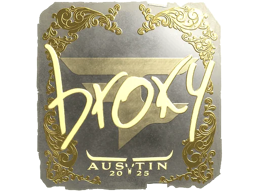 印花 | broky(金色)| 2025年奥斯汀锦标赛