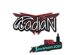 Naklejka | cadiaN | Sztokholm 2021