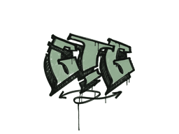 Sealed Graffiti | GTG (Cash Green)