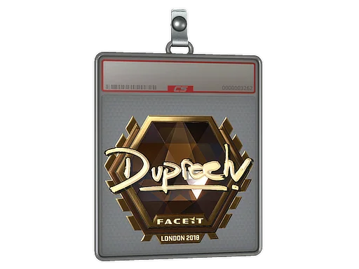 Aufkleberhülle | dupreeh (Gold) | London 2018