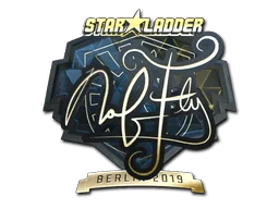 Aufkleber | NAF (Gold) | Berlin 2019