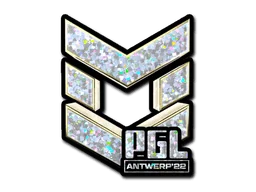 Pegatina | PGL (purpurina) | Amberes 2022