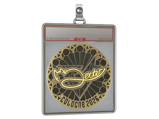 Aufkleberhülle | dexter (Gold) | Köln 2026