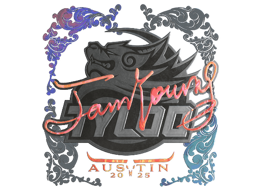 Aufkleber | JamYoung (Holo) | Austin 2025