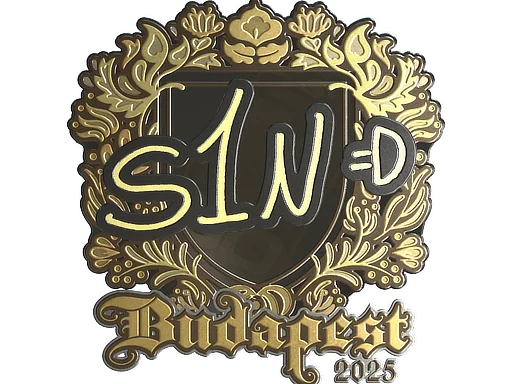 印花 | s1n（金色）| 2025年布达佩斯锦标赛