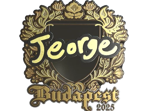 印花 | jeorge（金色）| 2025年布达佩斯锦标赛