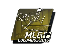 Klistermärke | seized | MLG Columbus 2016