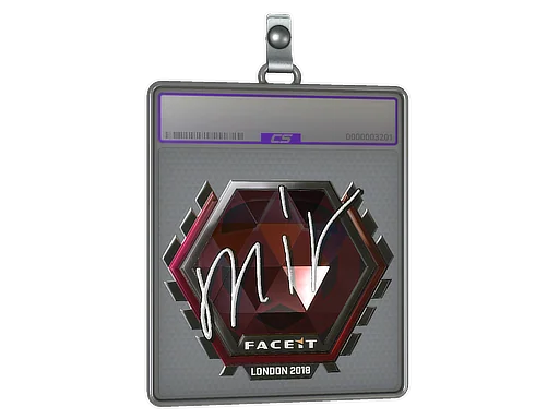 Klistermärkesfodral | mir (Foil) | London 2018