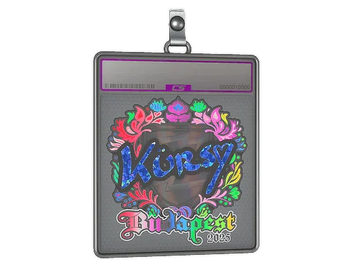 印花板 | Kursy（全息）| 2025年布达佩斯锦标赛