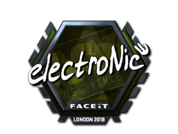 Sticker | electronic (Foil) | London 2018