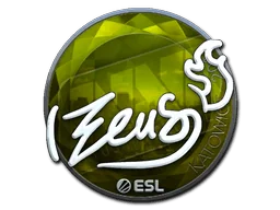 Aufkleber | Zeus (Glanz) | Kattowitz 2019