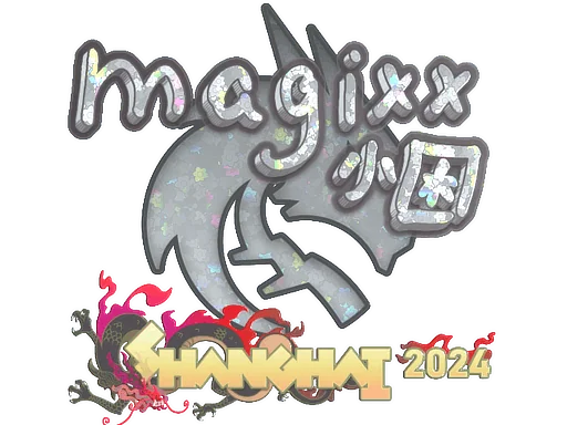 Klistermärke | magixx (glitter) | Shanghai 2024