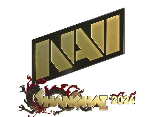 Aufkleber | Natus Vincere (Gold) | Shanghai 2024